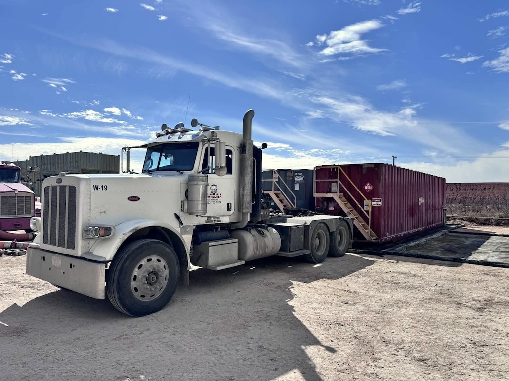 Javelina semi truck with tank
